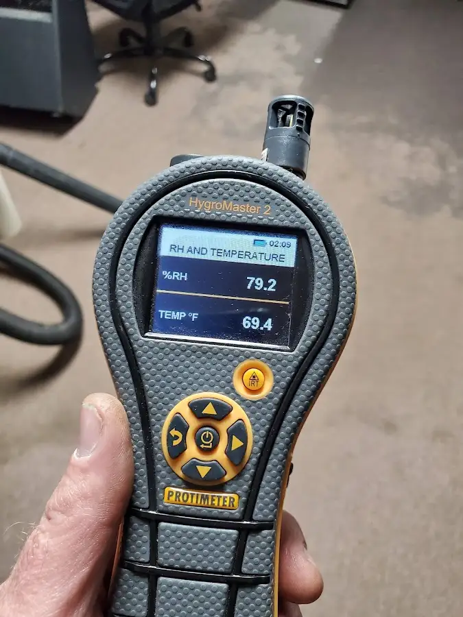 Moisture meter humidity assessment for Fire & Smoke Damage Restoration in Walden